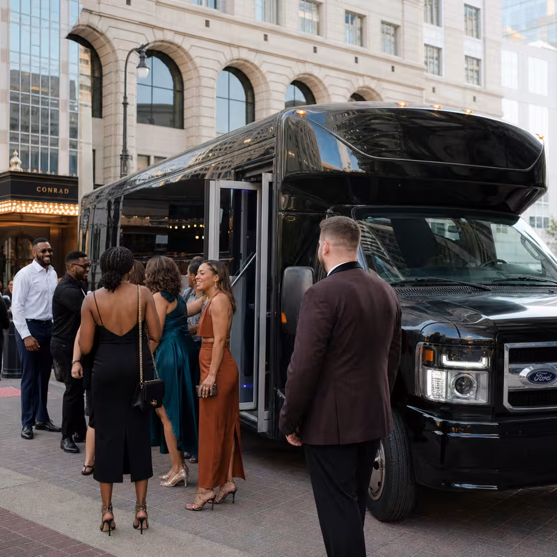 Private event transportation